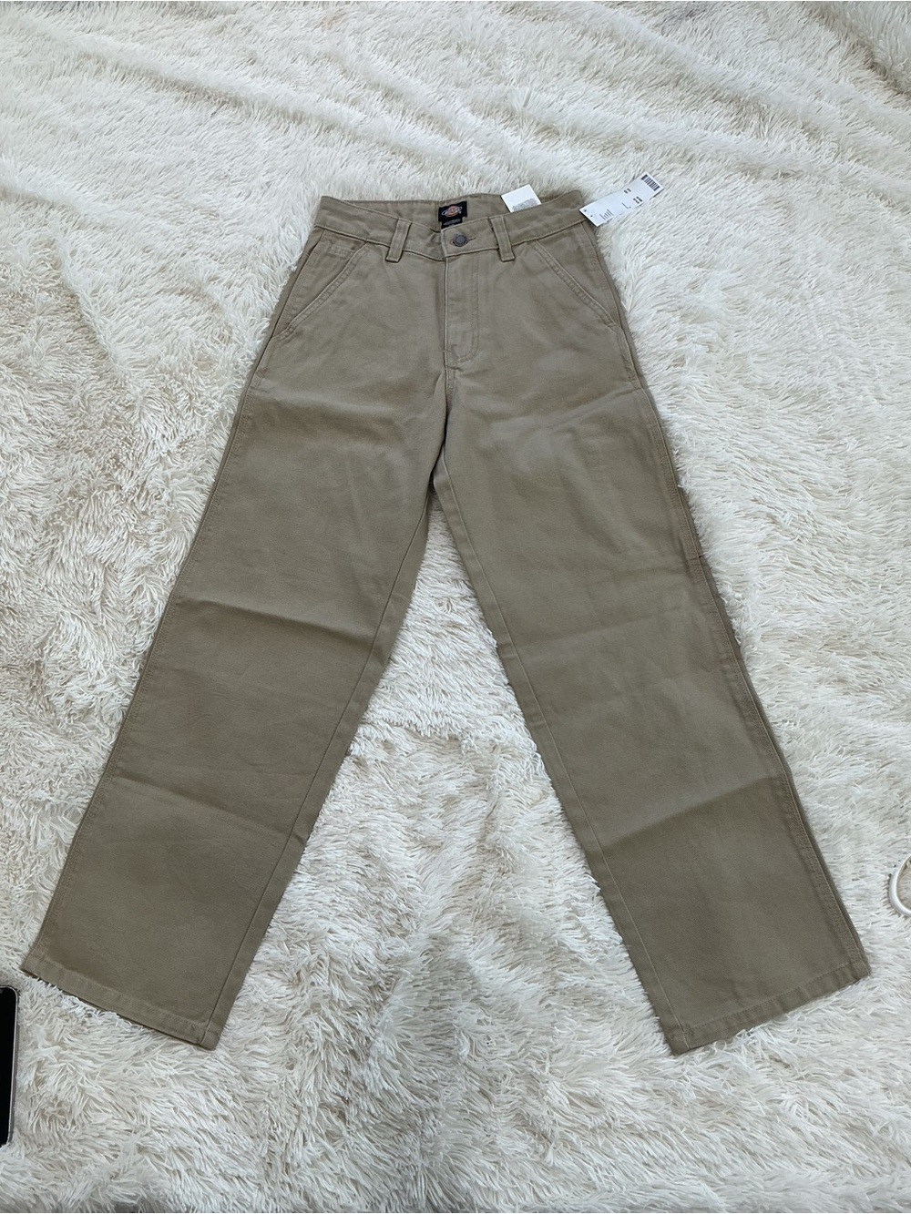 Dickies Urban Outfitters Size 2 Straight Leg Carpenter Pants Workwear Canvas NWT